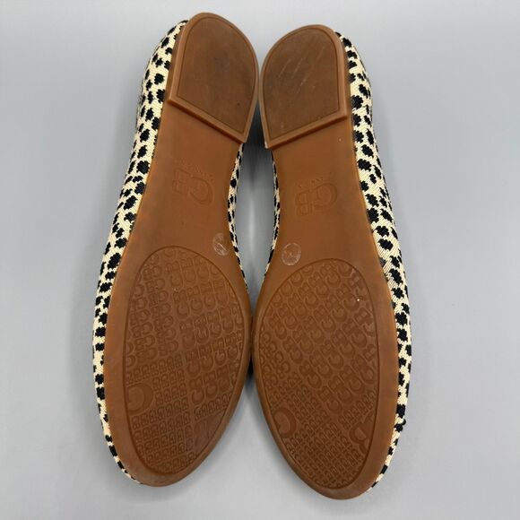Gianni Bini Washable Women’s Ballet Flat Shoe Leopard Print Size 7.5M - Picture 7 of 8